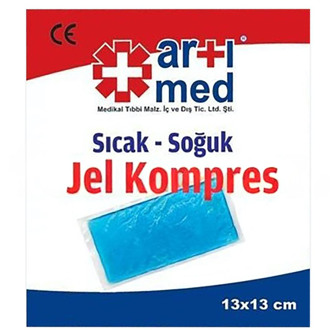 Artımed Sıcak Soğuk Jel Kompres Özel Kılıflı 13x13 cm