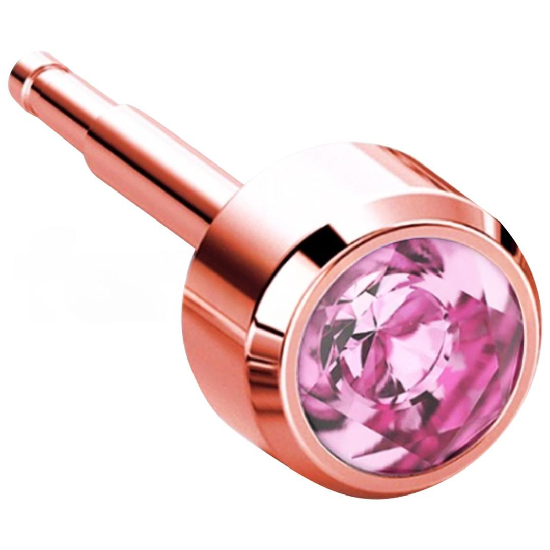 Nina Kulak Delme Küpesi Rose Light Rose 12 Çift