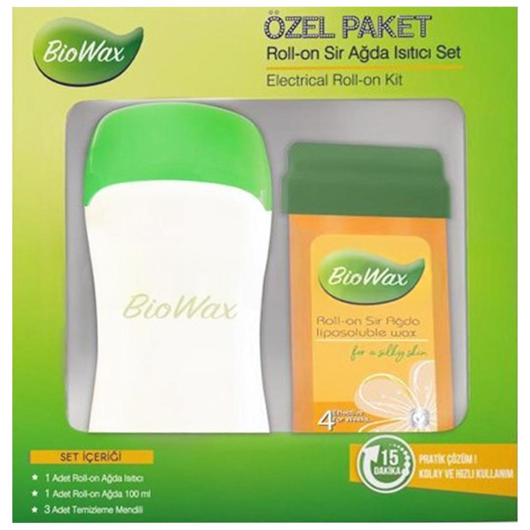 Bio Wax Roll On Sir Ağda Isıtıcı Set