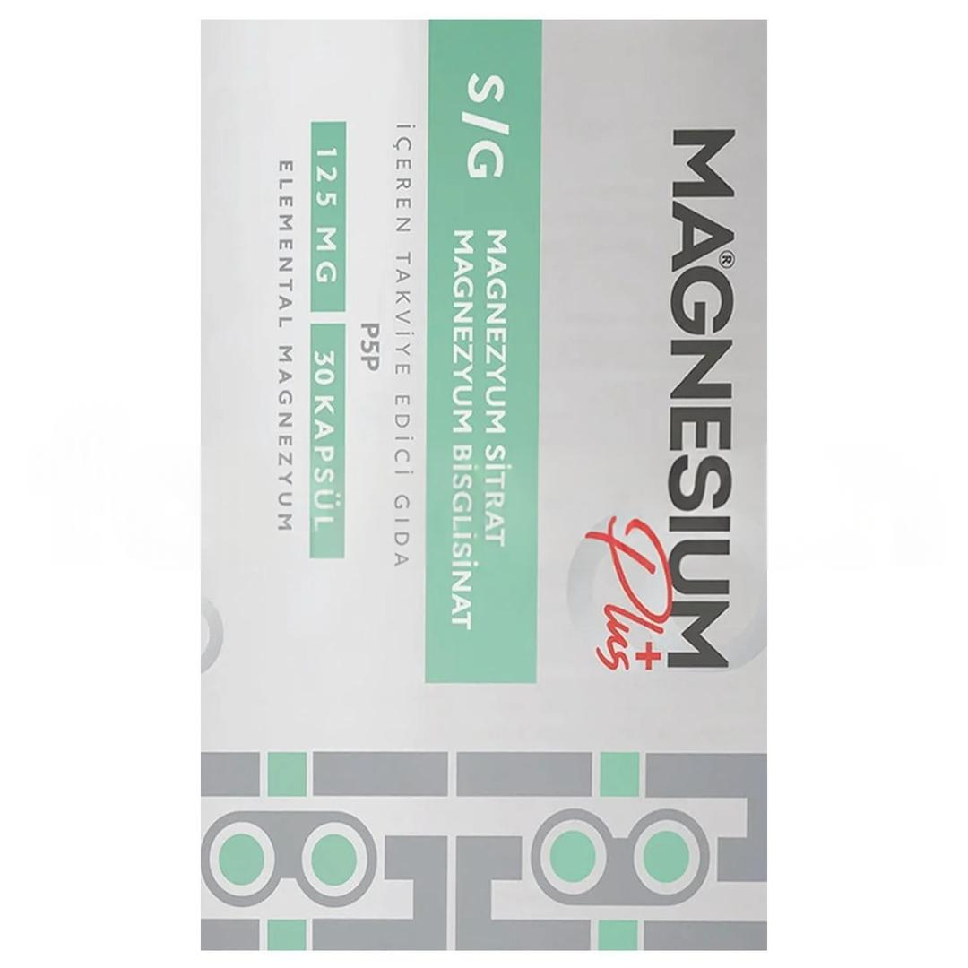 Goodday Magnesium Plus S/G Sitrat Bisglisinat 30 Kapsül