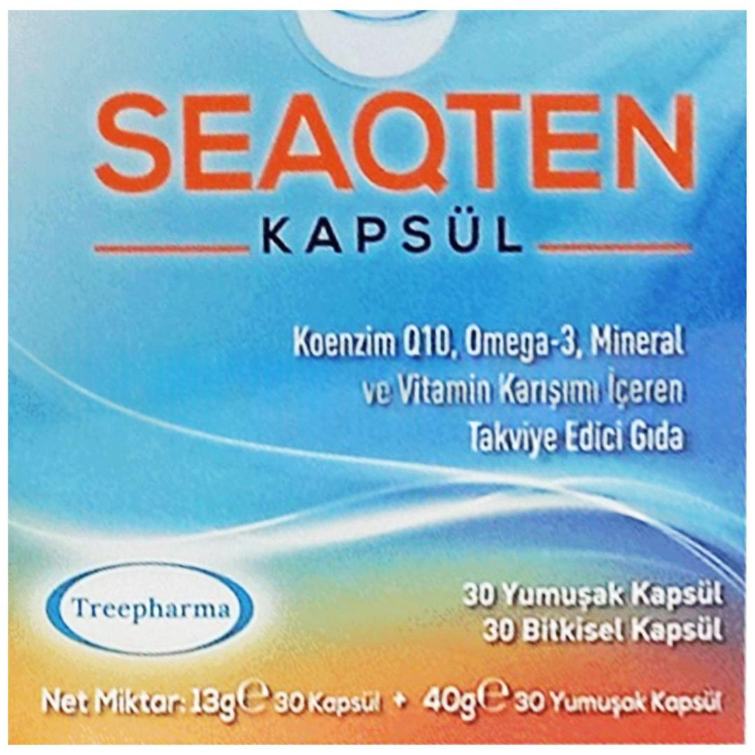 SeaQten 30 Kapsül + 30 Kapsül