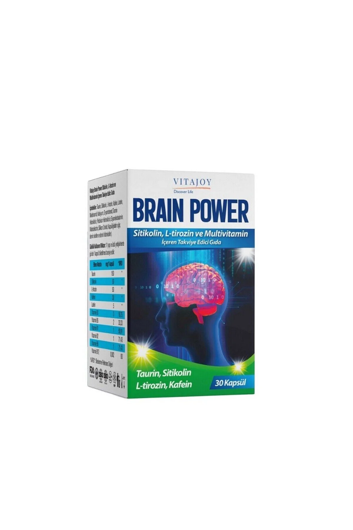 VITAJOY BRAIN POWER 30 KAPSUL