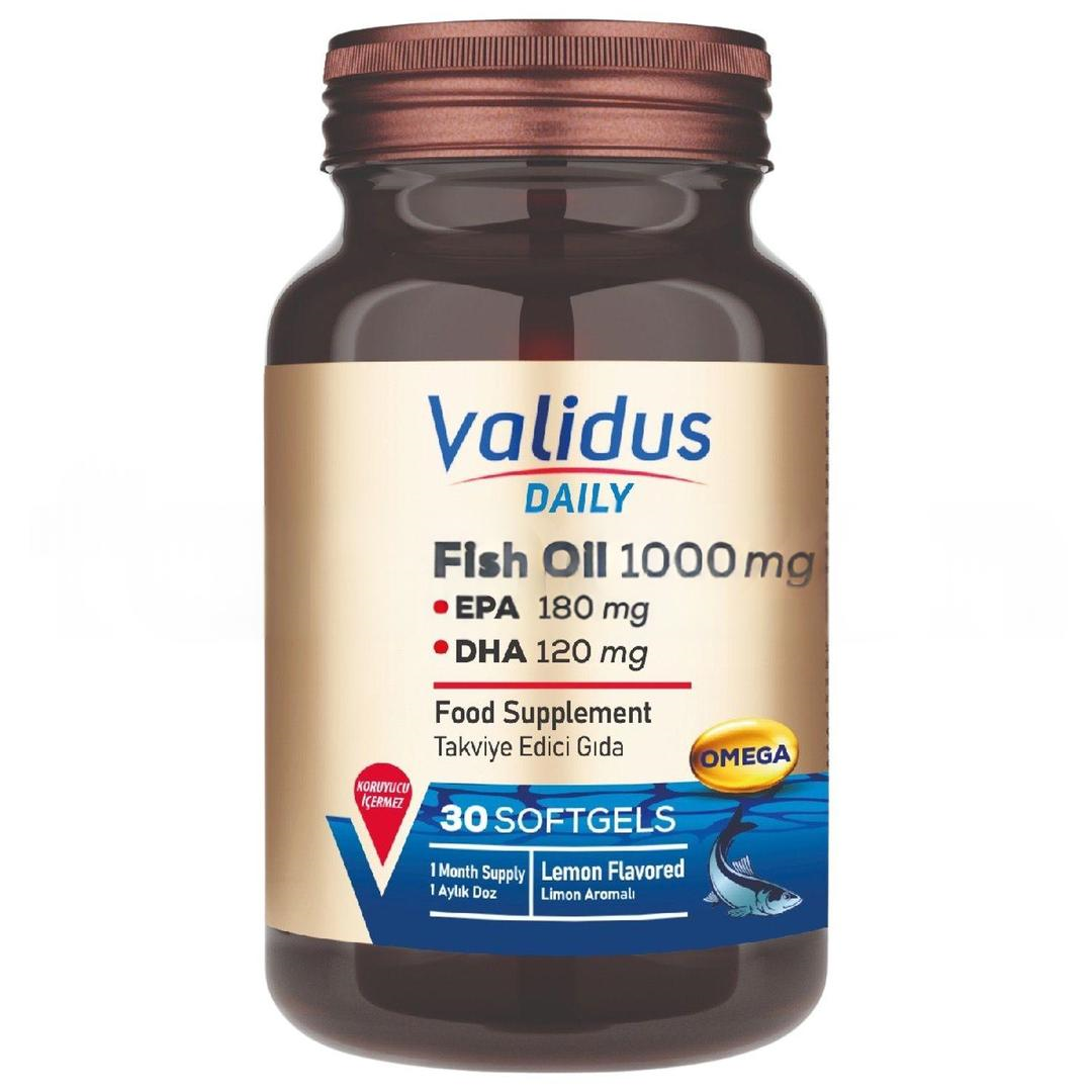 Validus Daily Omega-3 1000 mg 30 Softgel