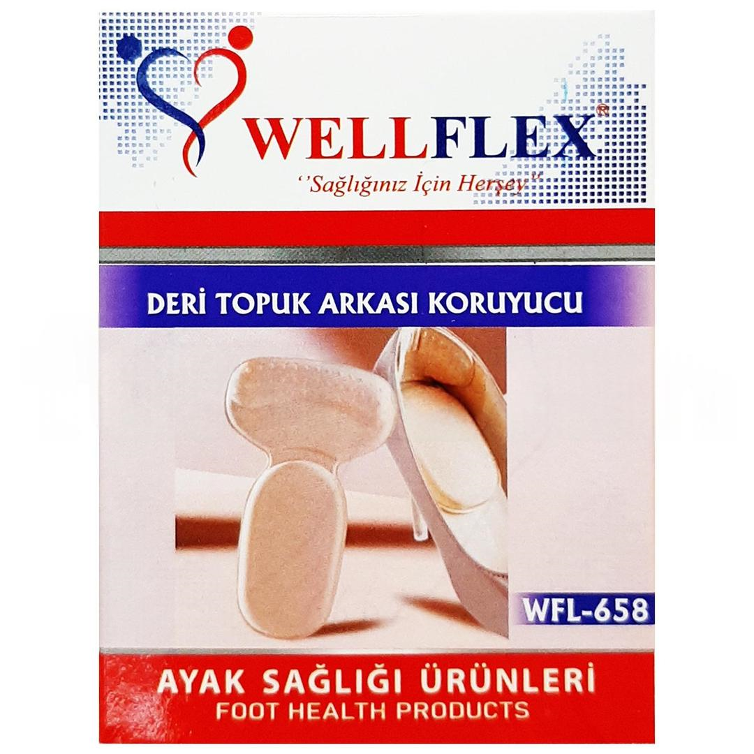 Wellflex Deri Topuk Arkası Koruyucu Çift Standart