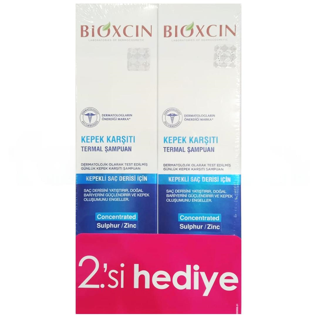Bioxcin Şampuan Aquathermal Kepek Karşıtı 300 ml + İkinci Hediye