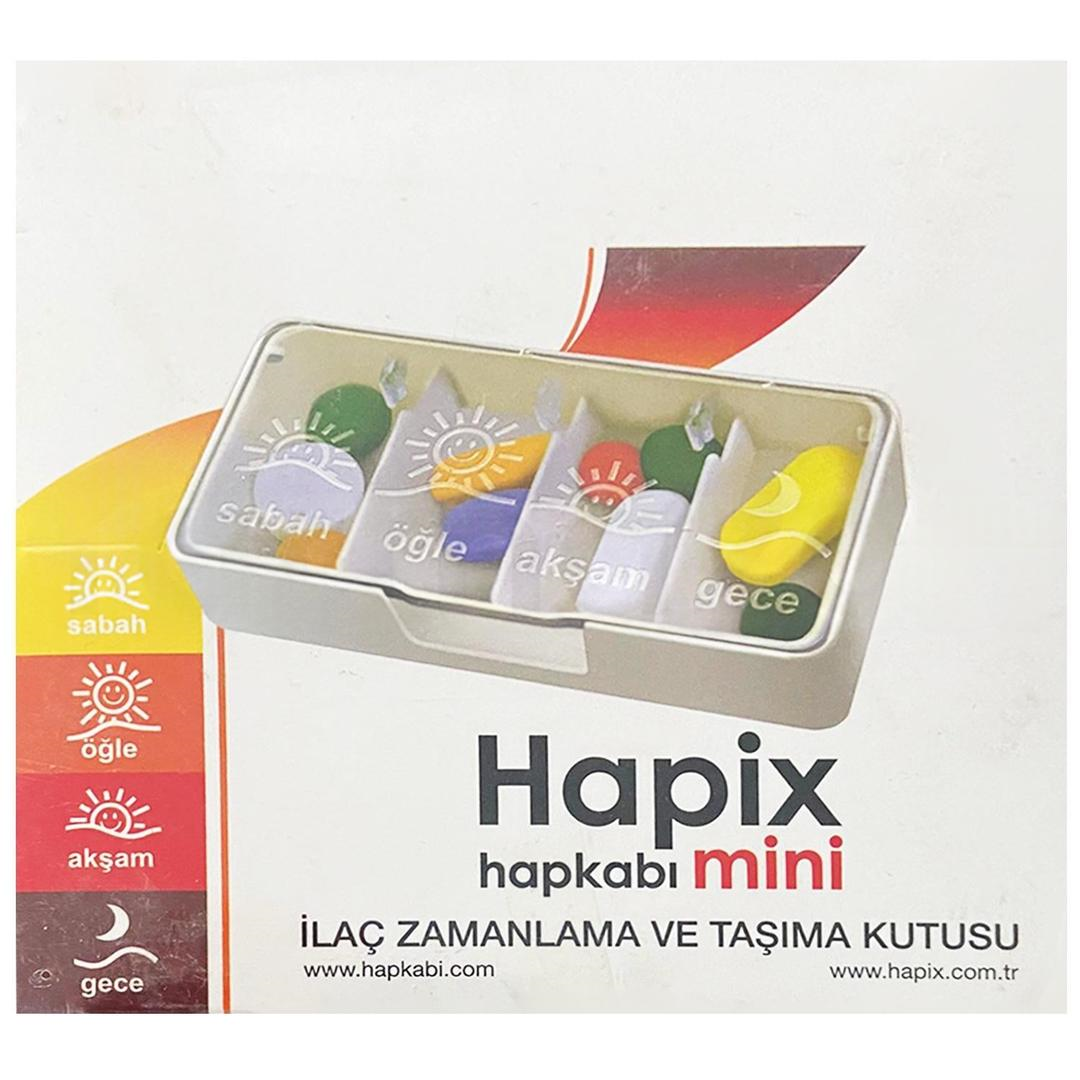 Hapkabı Mini İlaç Saklama Kutusu Günlük