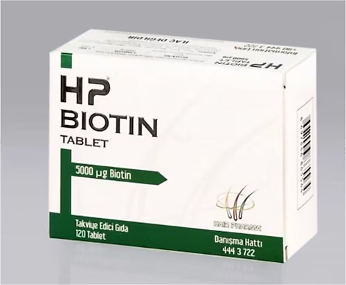 HP BIOTIN 5 MG 120 TB