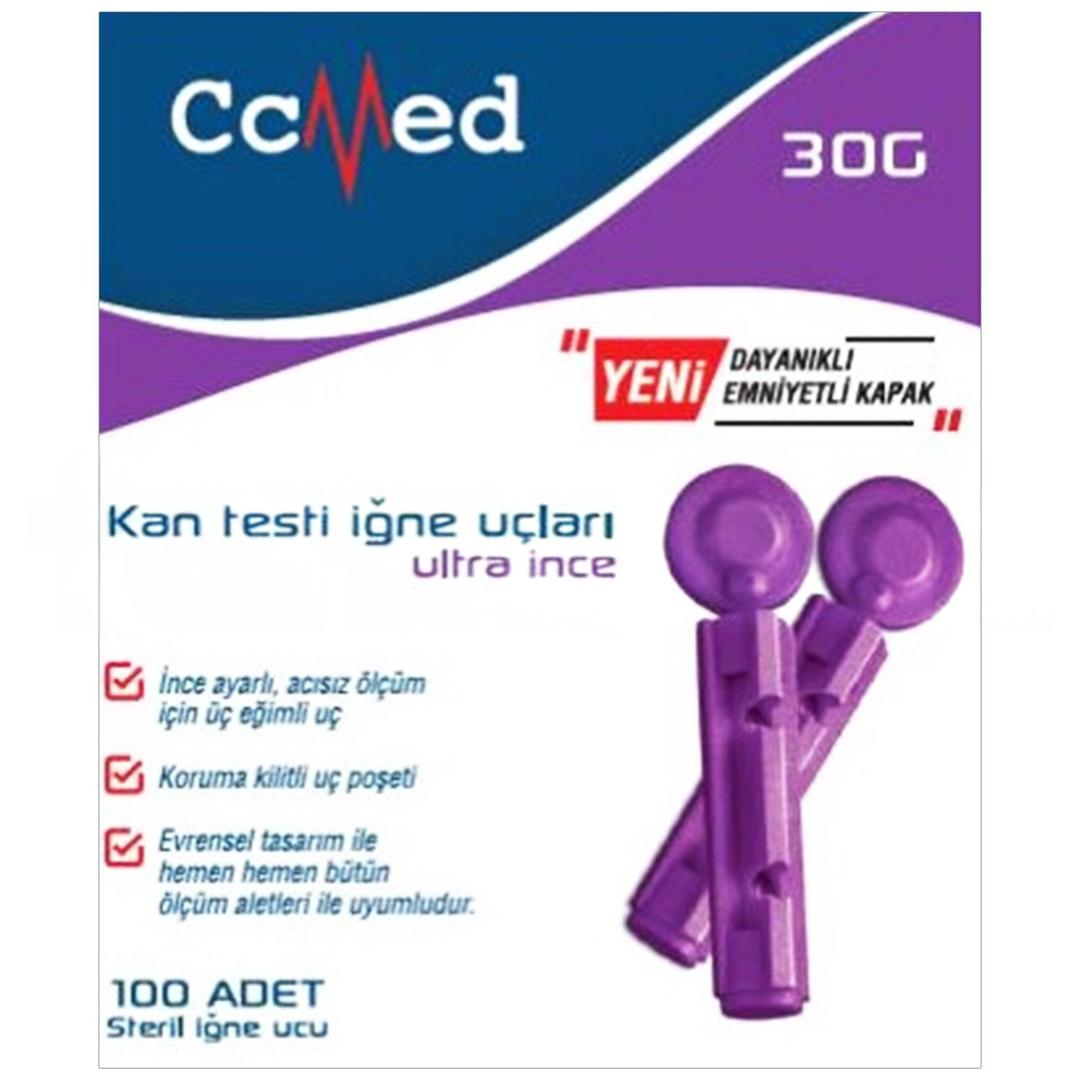 CCMed Lancet 30 G 100lü