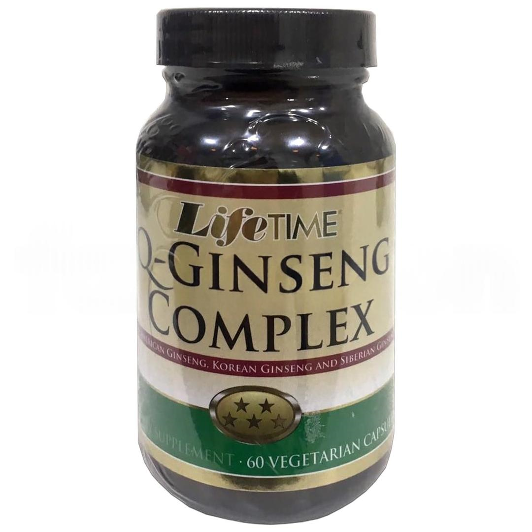 Life Time Q-Ginseng Complex 60 Vejetaryen Kapsül