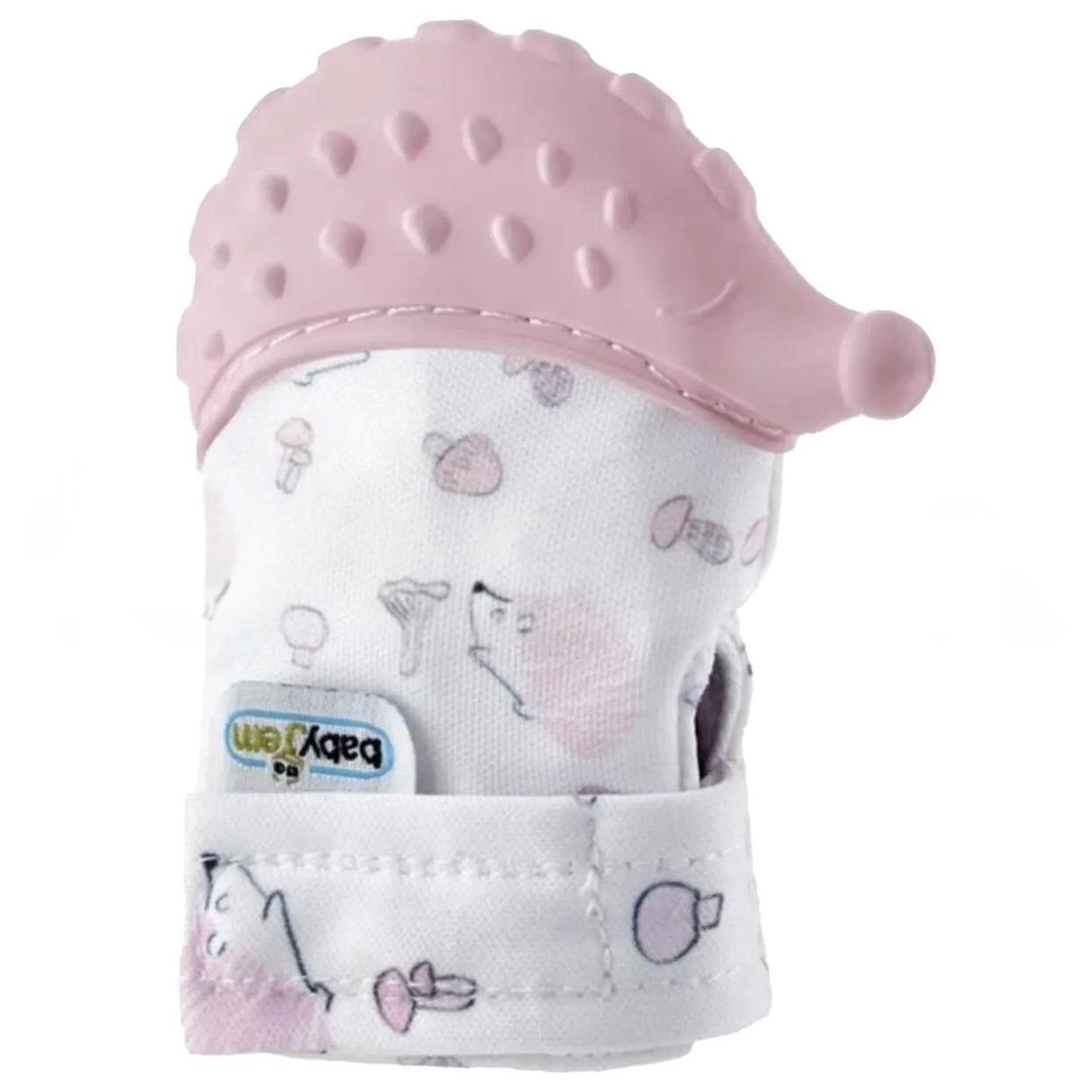 Babyjem Diş Kaşıyıcı Eldiven Kirpi - Pembe