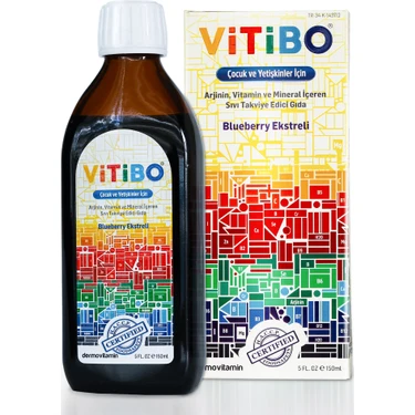Dermovitamin Vitibo Vitamin Mineral 150 ml Şurup