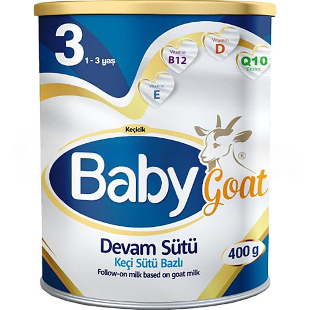 Baby Goat Keçi Sütü Bazlı Bebek Sütü 3 400 gr