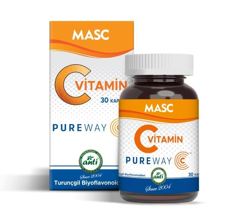Anti Masc Pureway Vitamin C İçeren 30 Kapsül