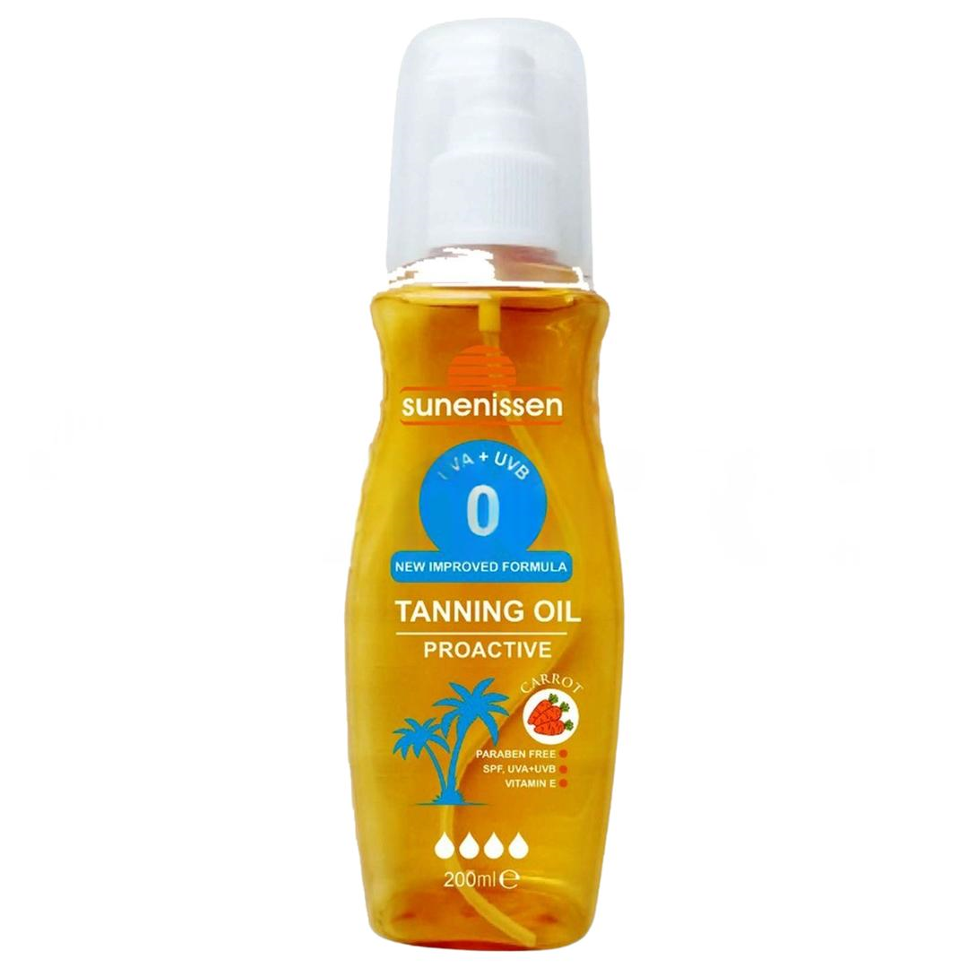 Sunenissen 0 Faktör Bronzlaştırıcı Havuç Yağı 200 ml