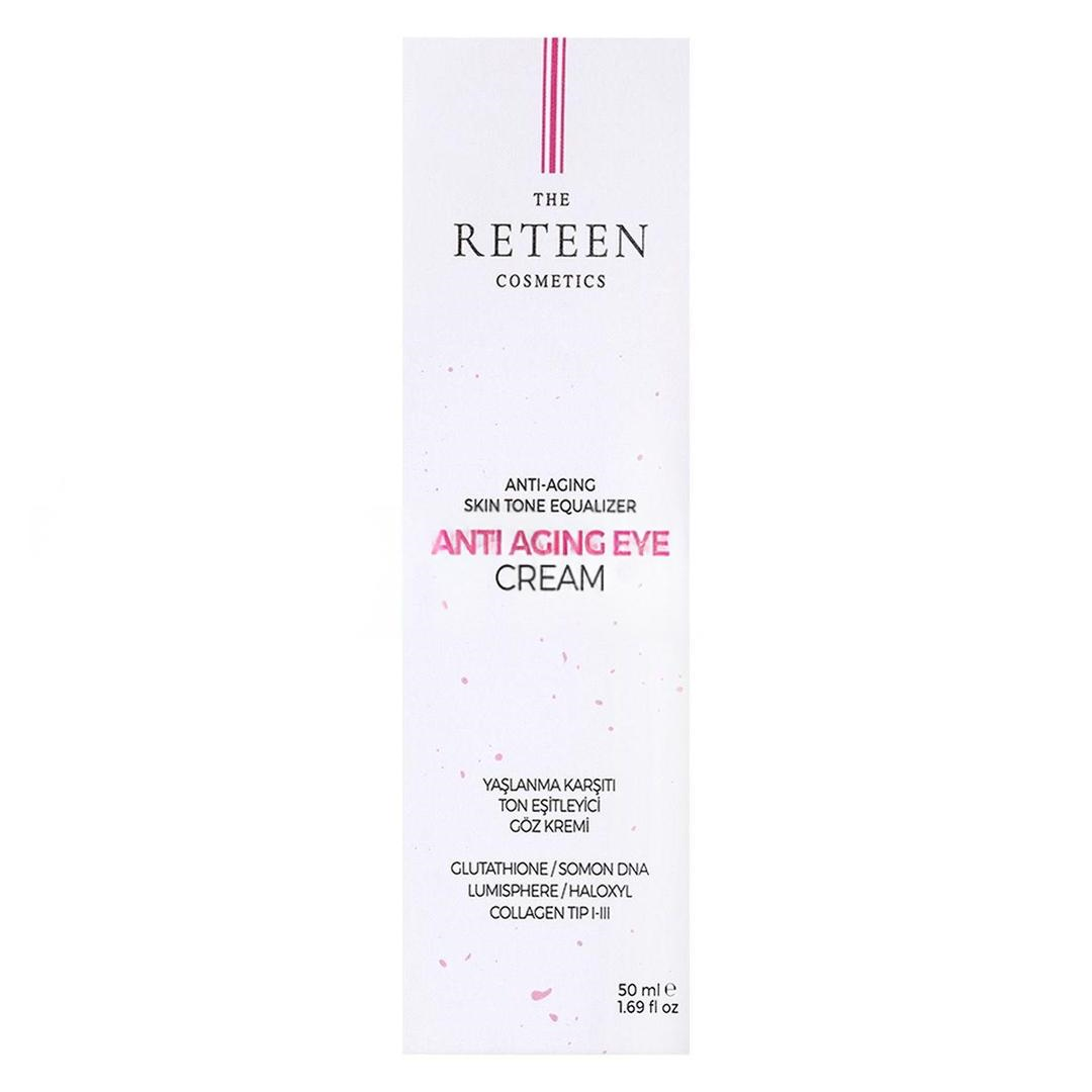 The Reteen Cosmetics Yaşlanma Morluk ve Torba Karşıtı Lumisphere Glutatyon Kolajen Göz Kremi 50 ml