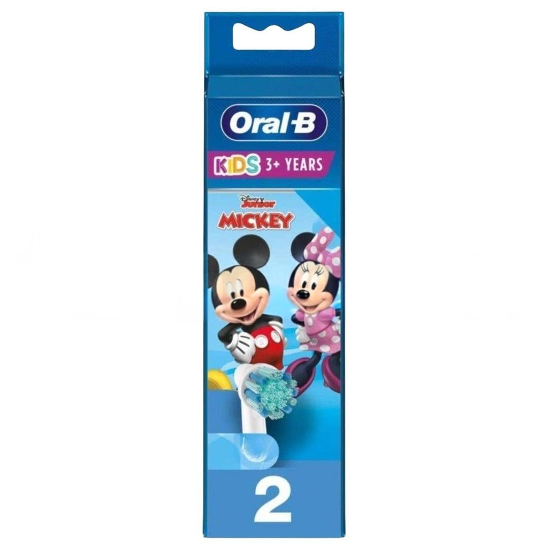 Oral-B Şarjlı Diş Fırçası Yedek Başlık 2li - Mickey