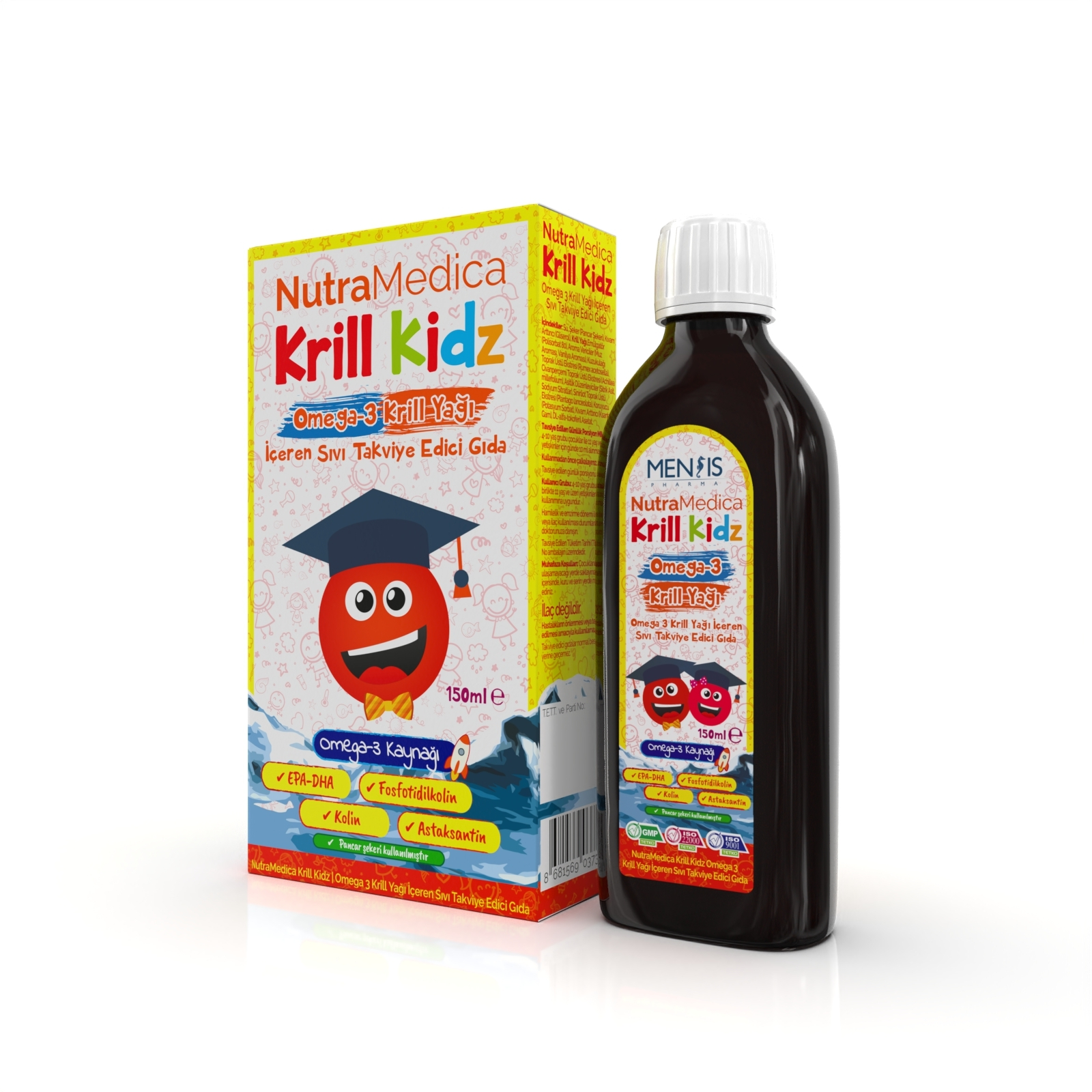 NUTRAMEDICA KRILL KIDZ SURUP 150ML