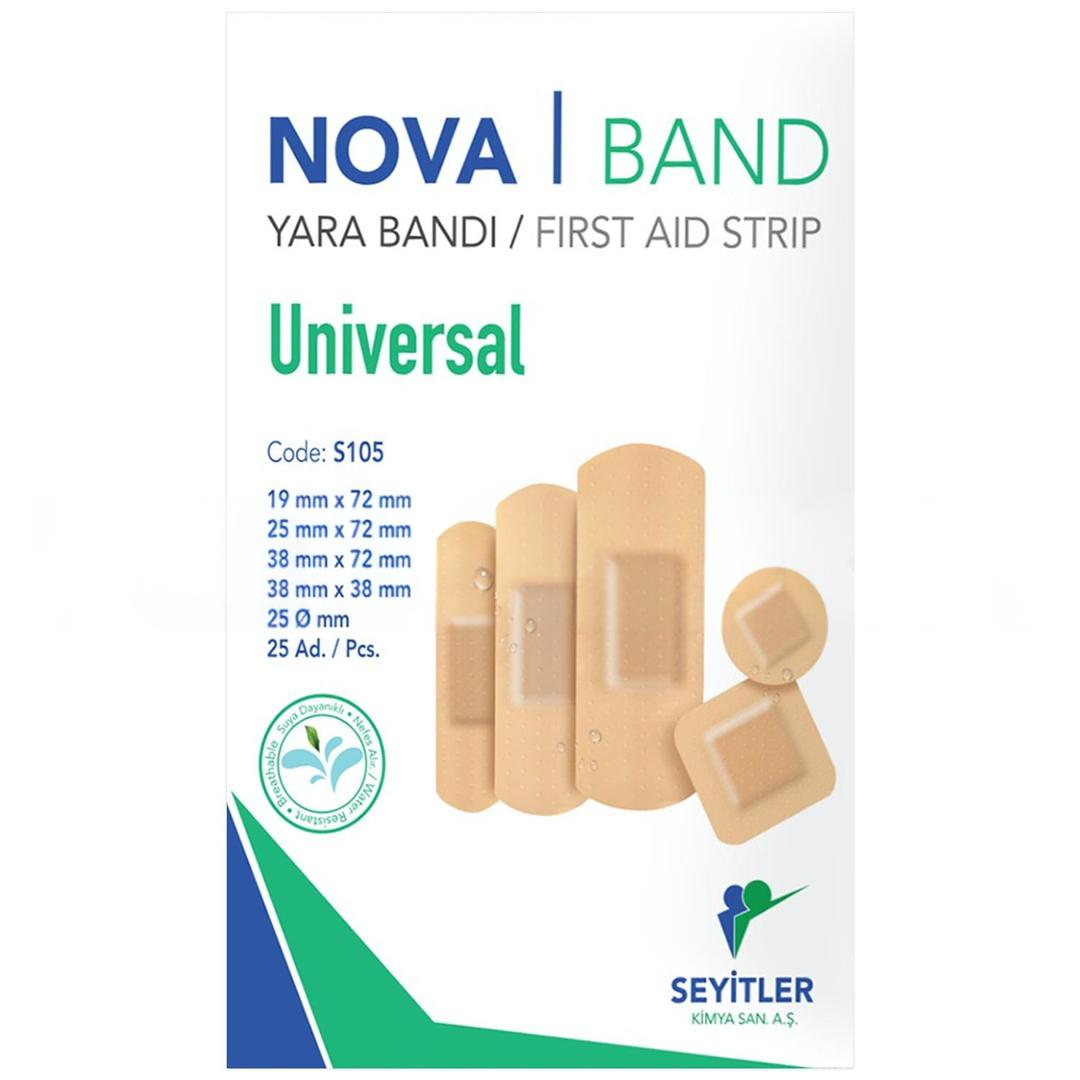Nova Band Universal Karma Yara Bandı 25li