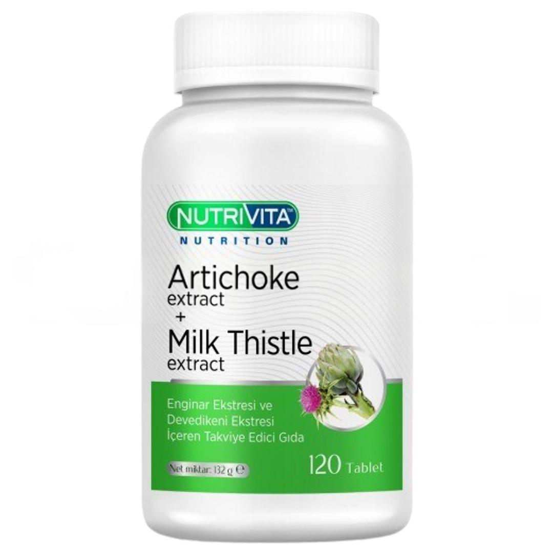 Nutrivita Artichoke Milk Thistle 120 Tablet