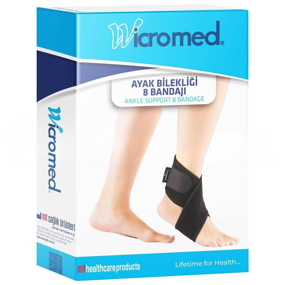Wicromed Ayak Bilekliği 8 Bandajı - Bedensiz