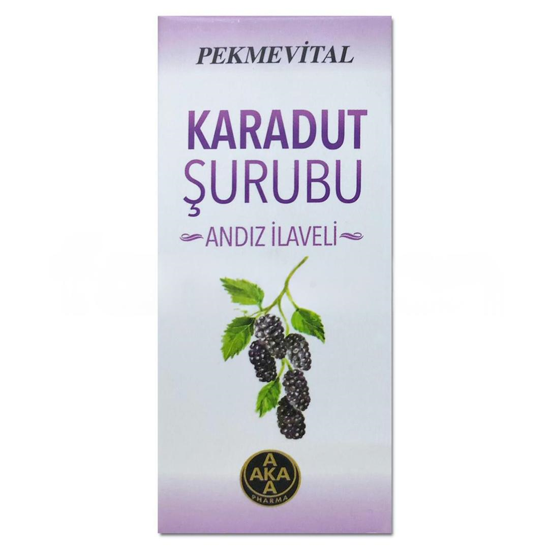 Pekmevital Karadut Şurubu 50 ml