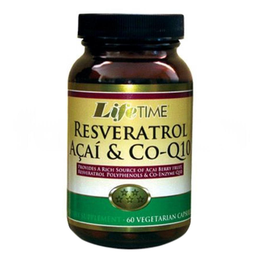 Life Time Q-Resveratrol Acai Co-Q10 60 Kapsül