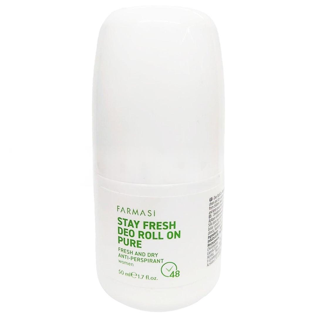 Farmasi Stay Fresh Kadın Deodorant Roll On Pure 50 ml