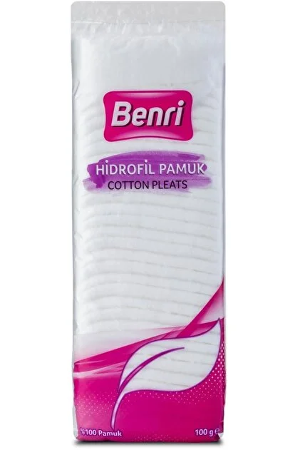 Benri Organik Hidrofil Pamuk 100 gr