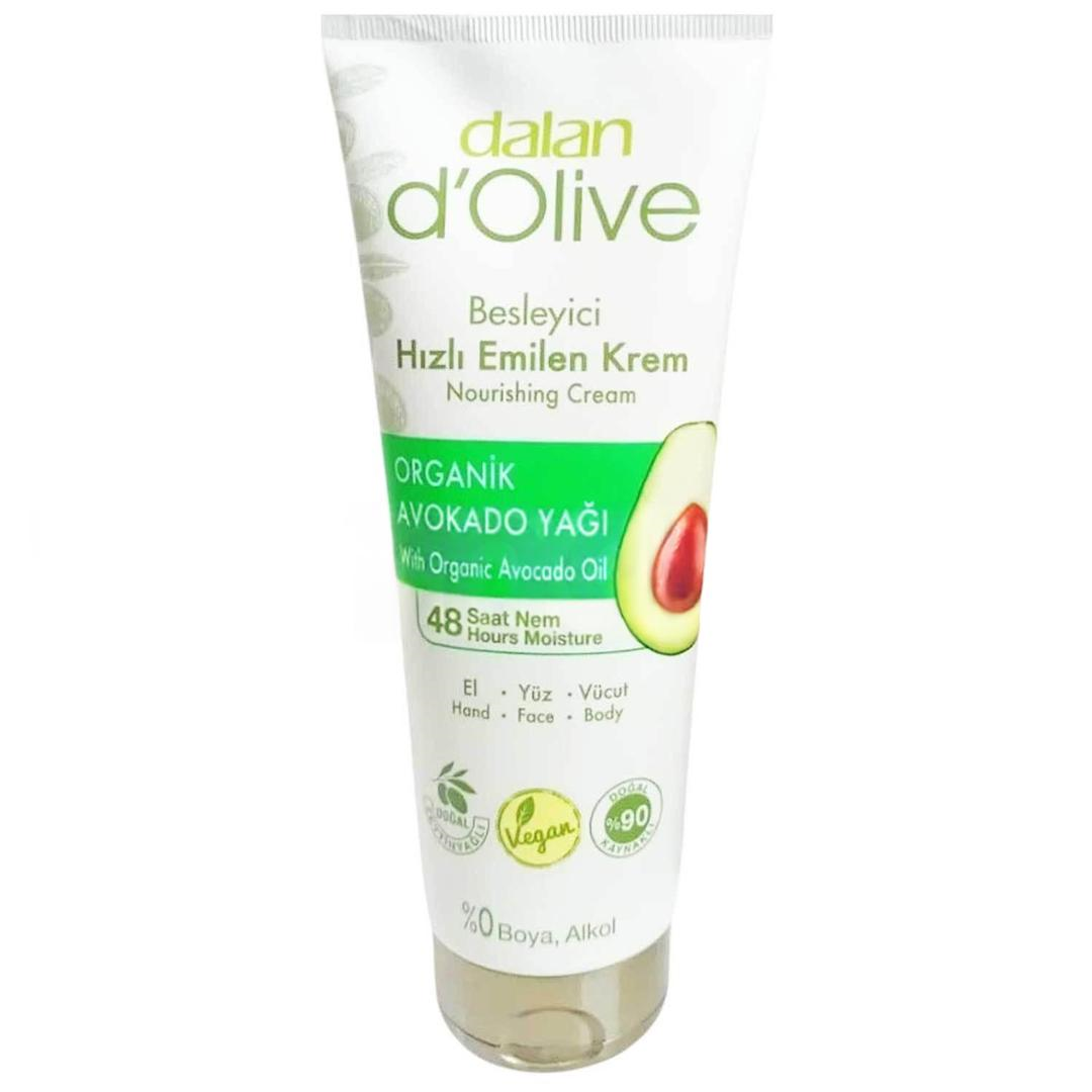 Dalan Dolive Tüp Krem Organik Avokado Yağı 250 ml