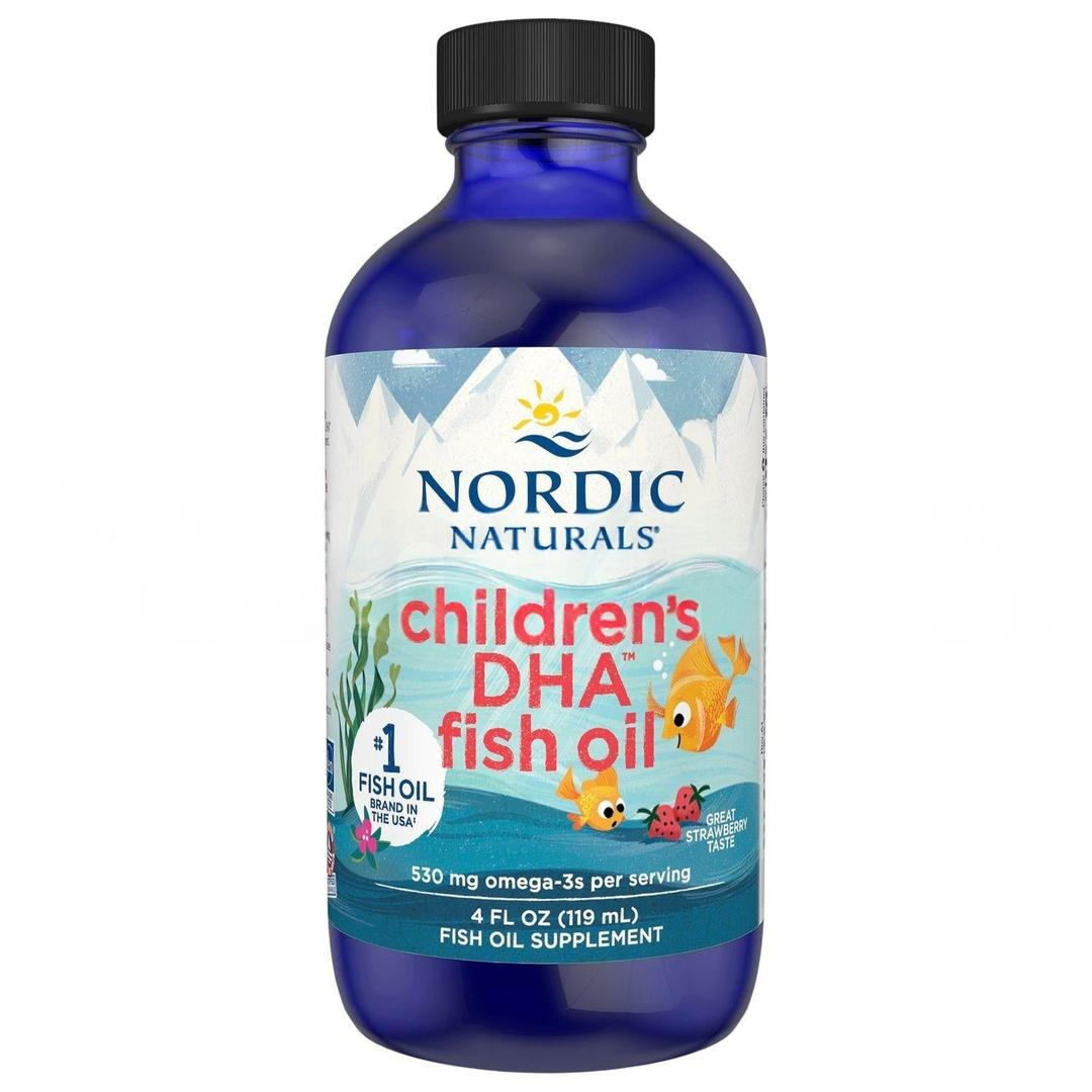 Nordic Naturals Childrens DHA Çilek Tadı 119 ml