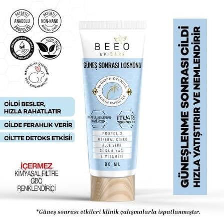 BEEO GÜNEŞ SONRASI LOSYONU 80ML