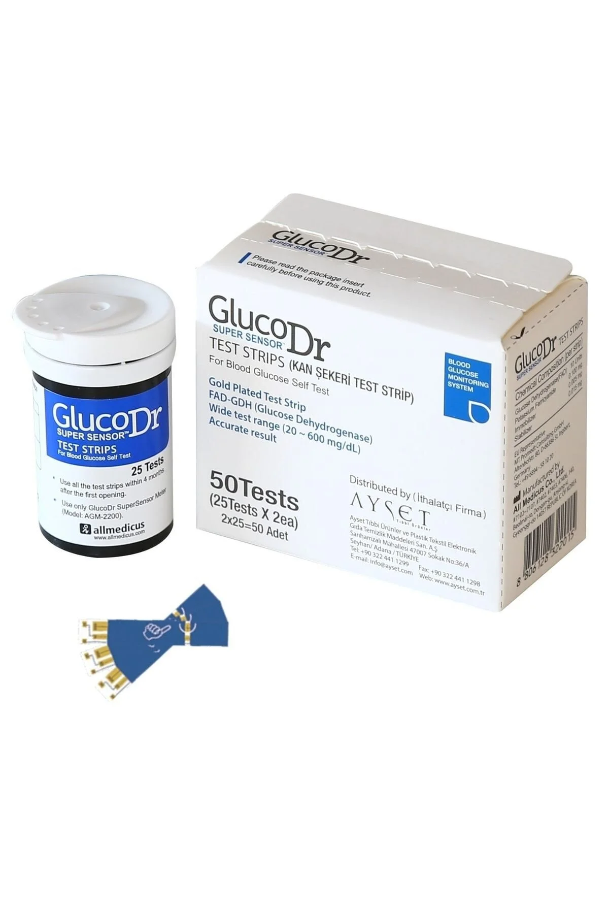 GLUCO DR SEKER OLC STRIP