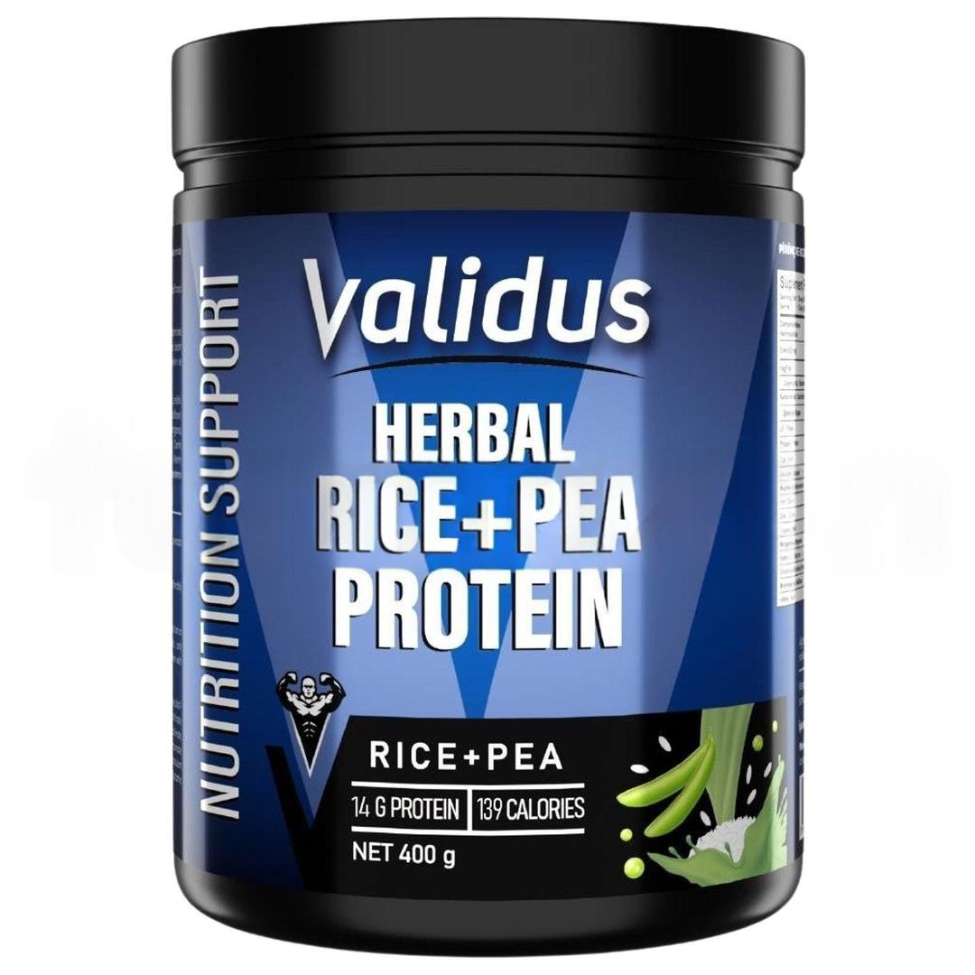 Validus Vegan Rice + Pea Protein 400 gr