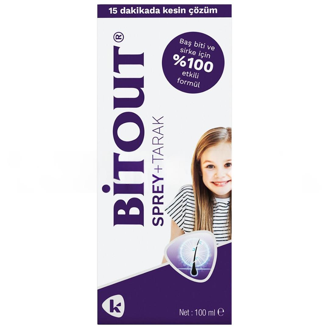 Bit Out Bit Spreyi Çelik Tarak Hediyeli