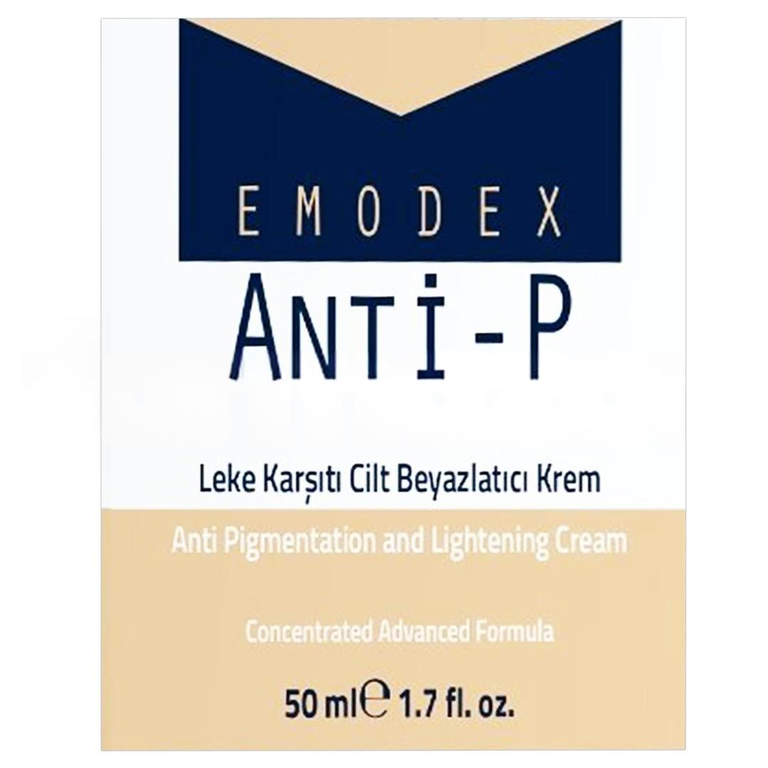 Emodex Anti-P Leke Karşıtı Cilt Beyazlatıcı Krem 50 ml