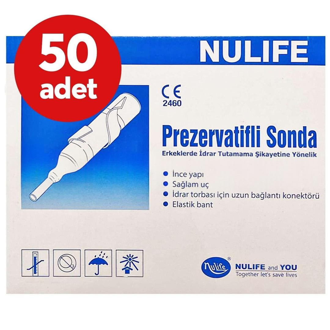 Nulife Prezervatifli Sonda Medium - 50 Adet