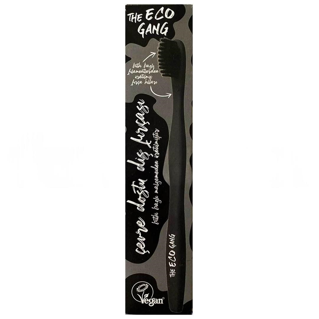 The Eco Gang Vegan Hassas Ultra Soft Bitki Bazlı Diş Fırçası - Siyah