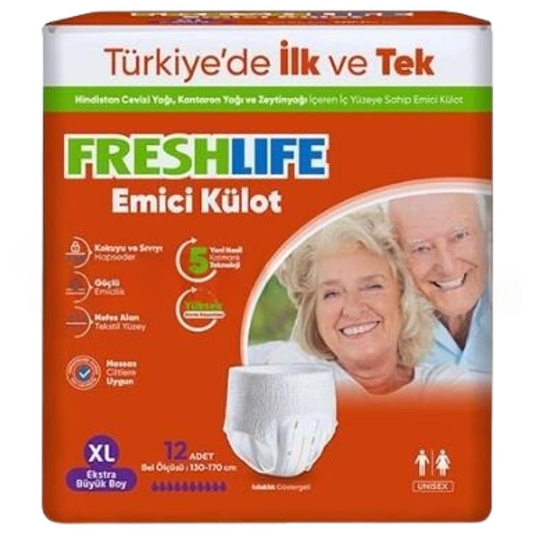 Freshlife Hasta Bezi Kilot xLarge 12li