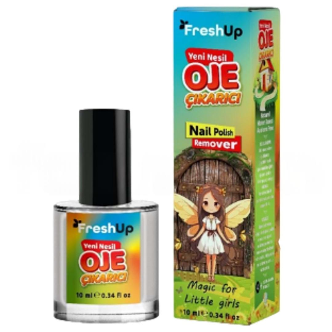 Freshup Yeni Nesil Su Bazlı Oje Çıkarıcı Orman Prensesi Mango 10 ml