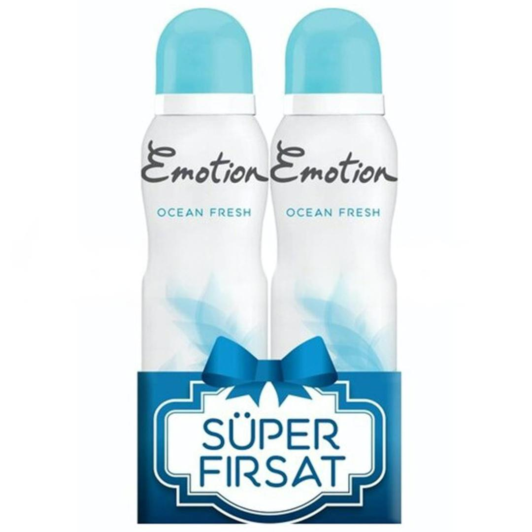 Emotion Deodorant Ocean Fresh 150 ml - 2li Paket