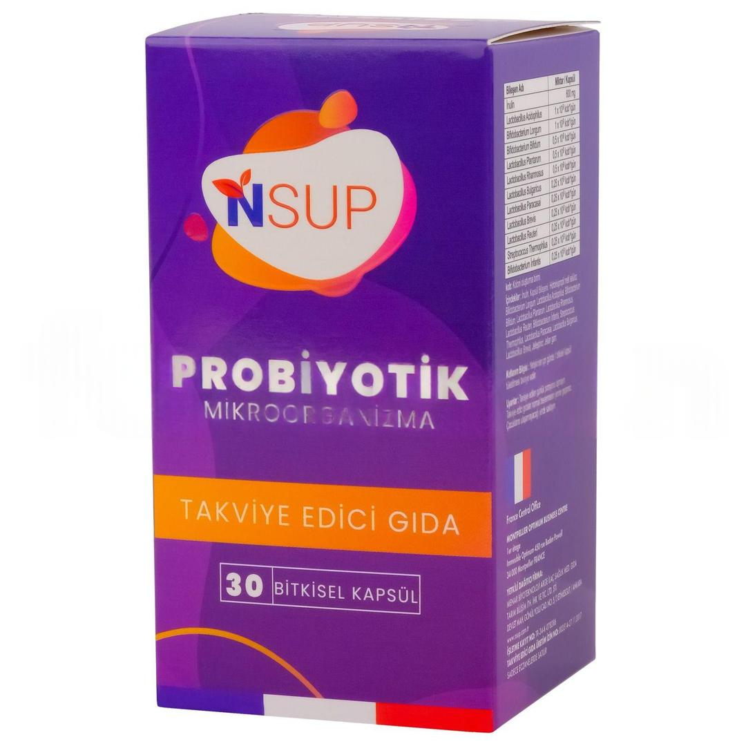 NSUP Probiyotik Mikroorganizma 30 Kapsül