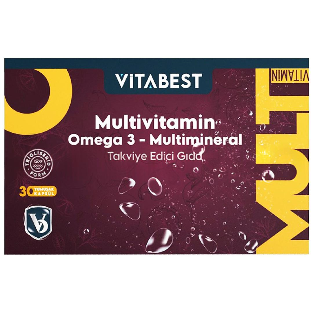 Vitabest Multivitamin 30 Kapsül