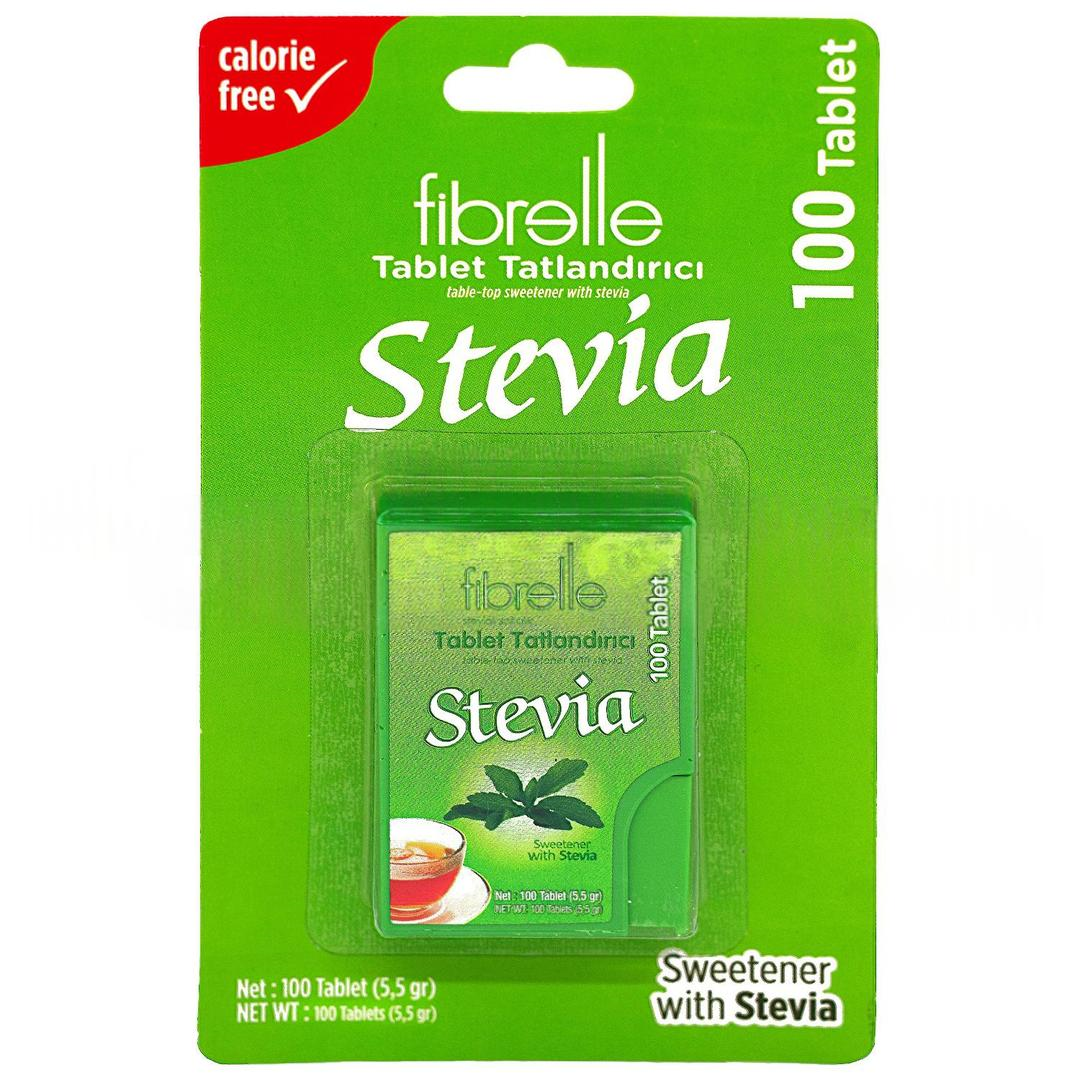 Fibrelle Stevia Tatlandırıcı 100 Tablet