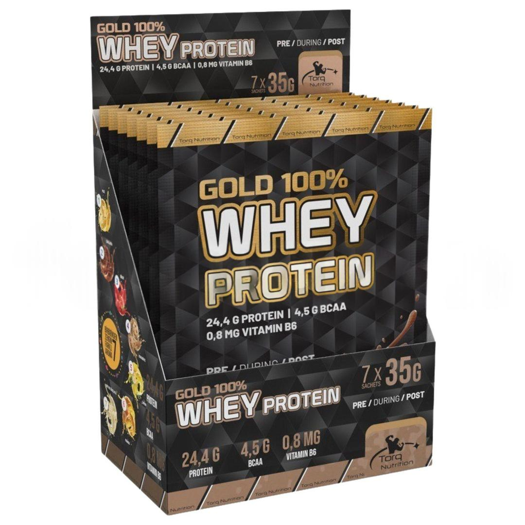 Torq Nutrition Gold Whey Protein 35 gr x 7 Saşe - Çikolata