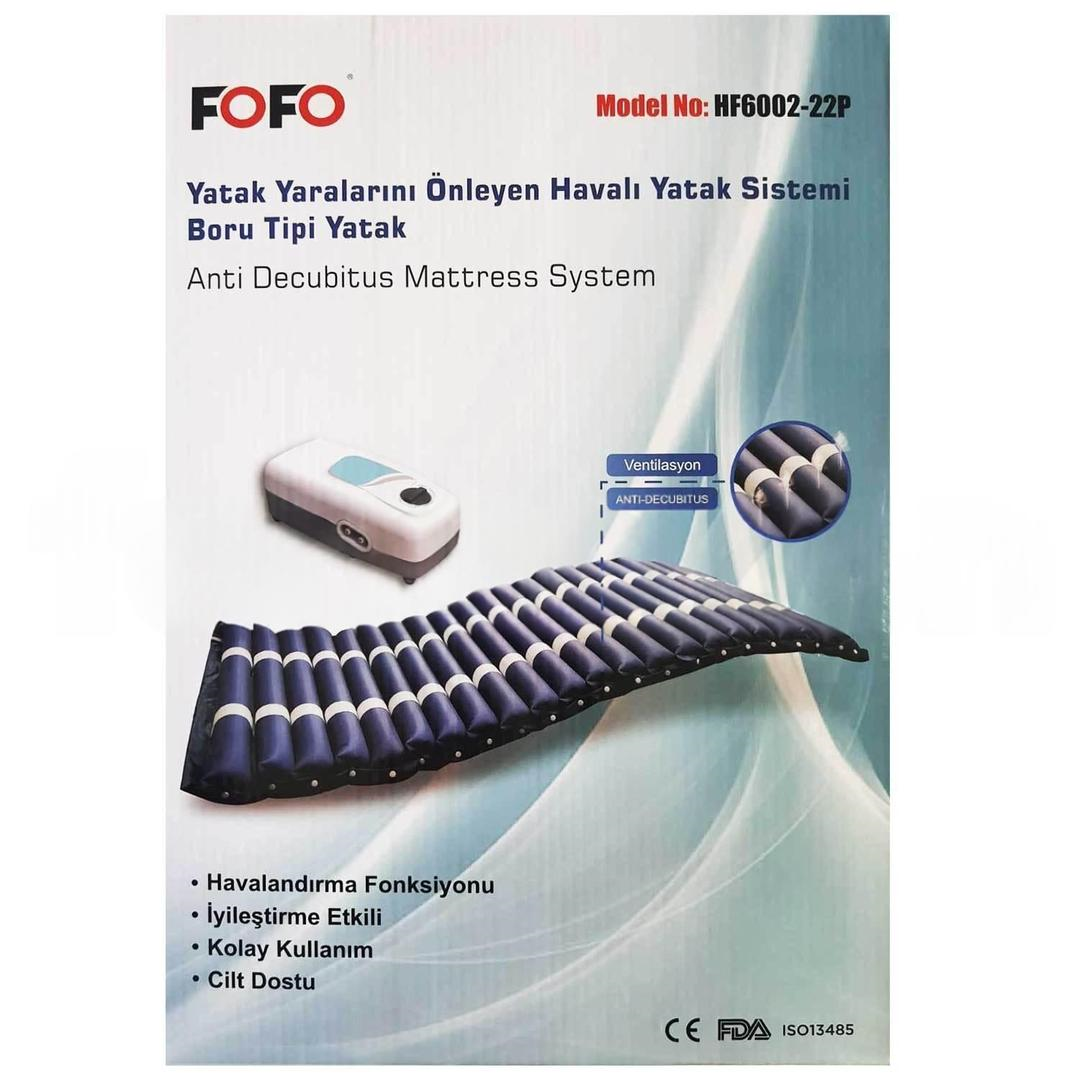 Fofo Havalı Yatak Boru Tipi Ventilasyonlu Hf6002 7,5 cm