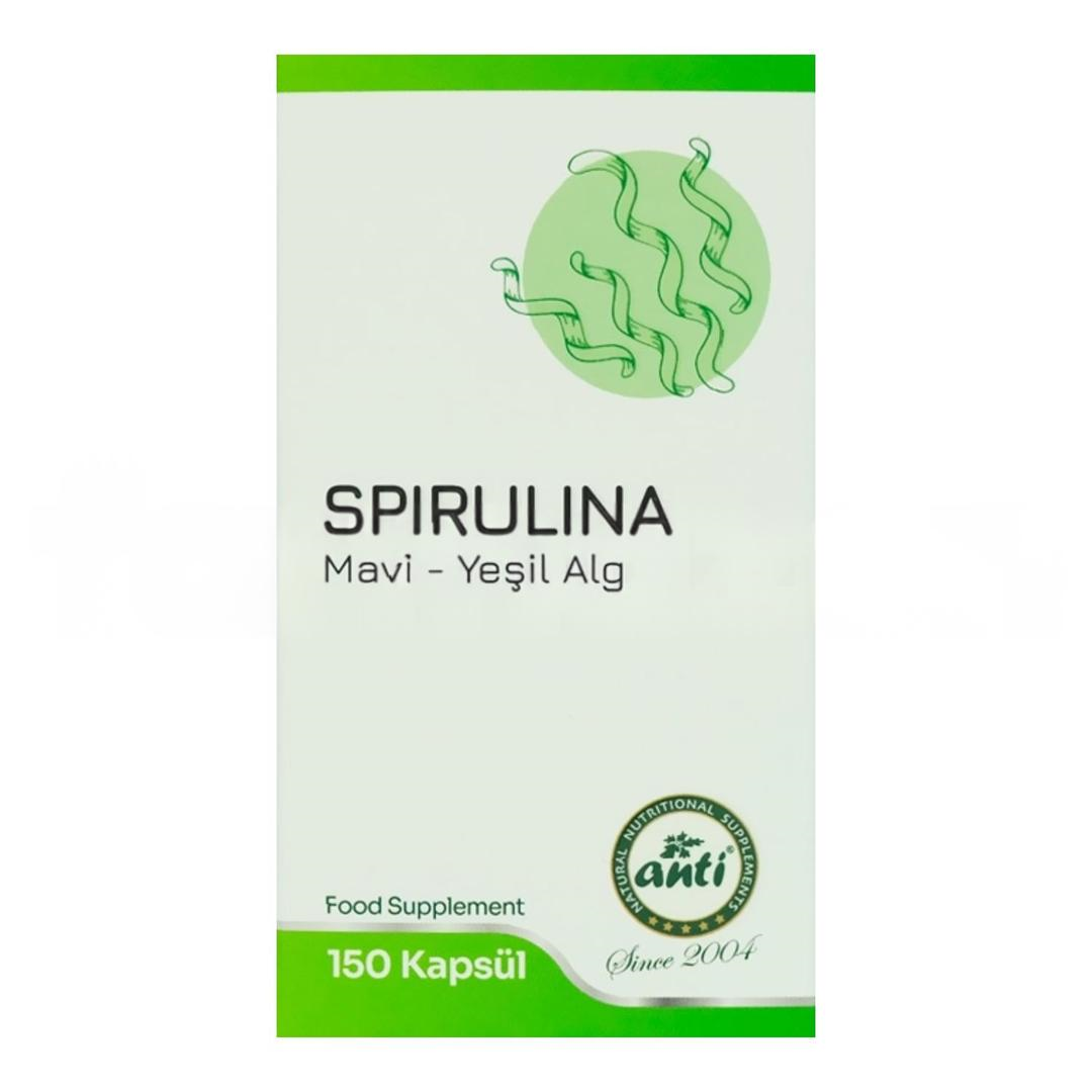 Spirulina Mavi Yeşil Alg 150 Kapsül