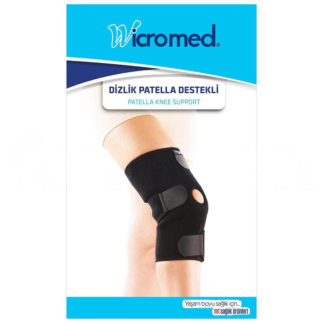 Wicromed Neopren Dizlik Patella Destekli Small