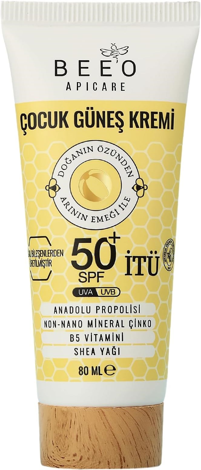 BeeO Apicare Propolisli Spf 50 Çocuk 80 ml Güneş Kremi