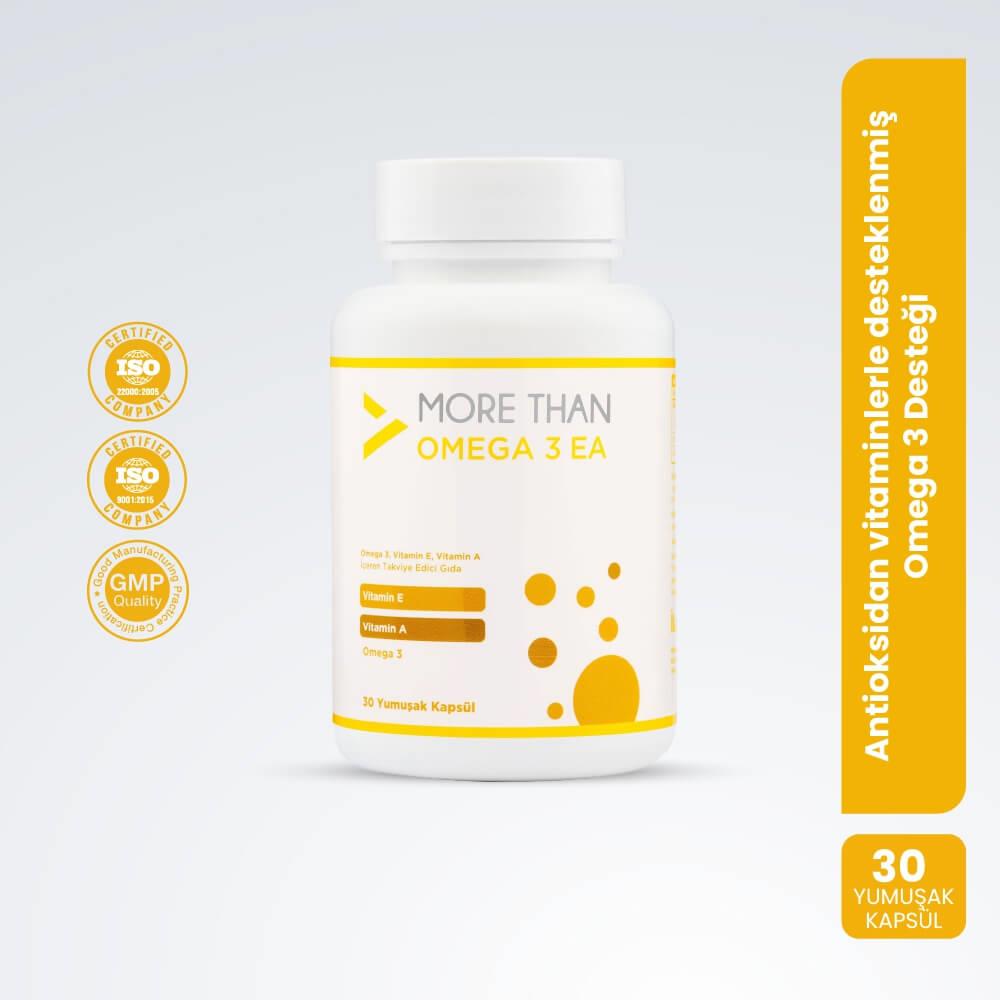 More Than Omega 3 EA 30 Kapsül Balık Yağı