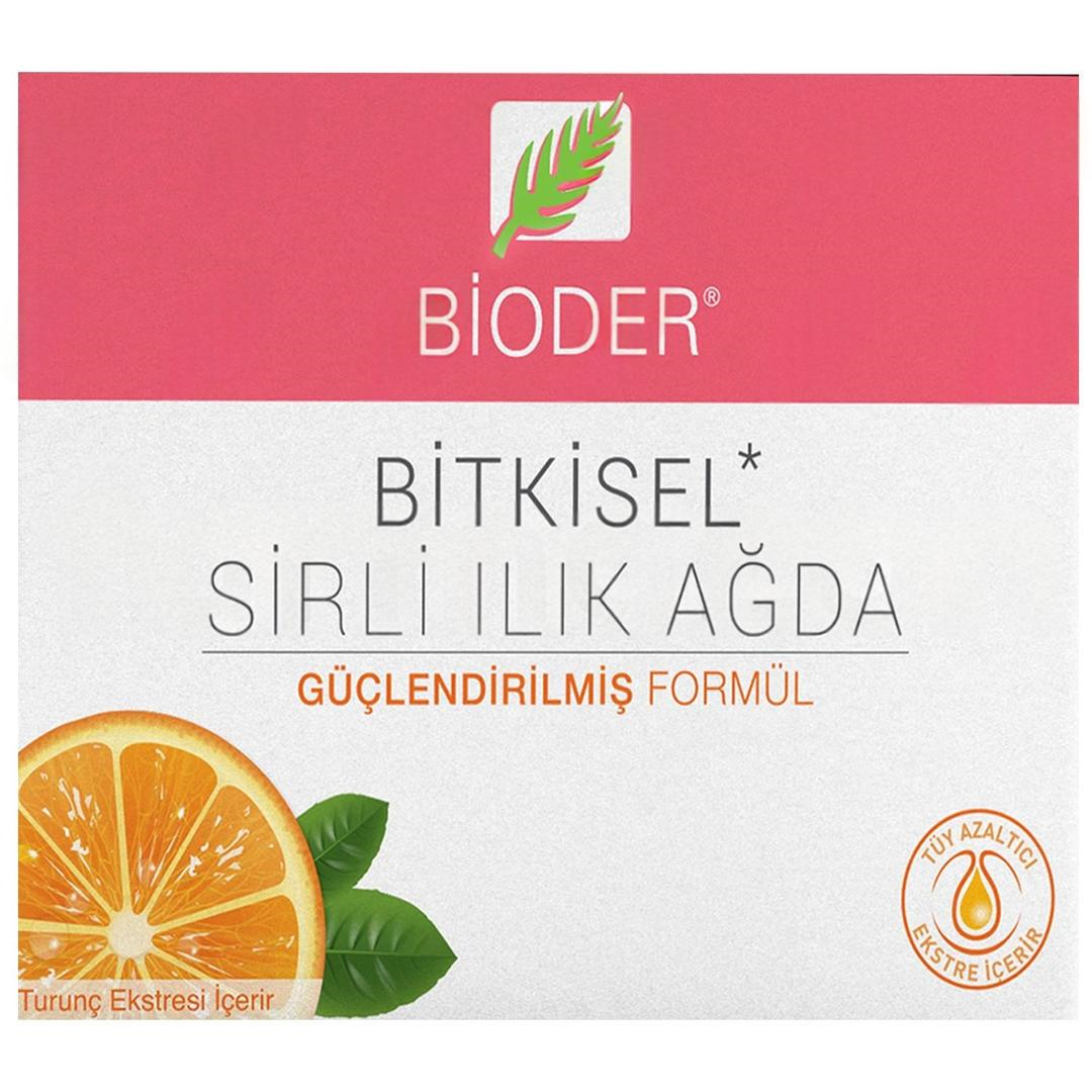Bioder Bio Epilation Sirli Ilık Ağda Tüy Azaltıcı Turunç Ekstreli 250 ml